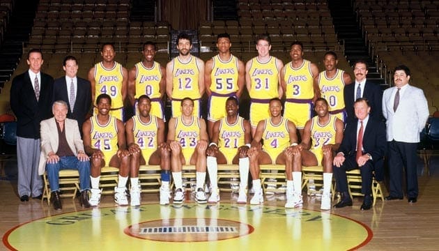 1989-90 Los Angeles Lakers Roster, Stats, Schedule And Results