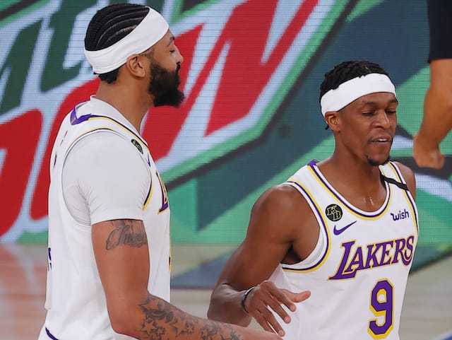 Lakers News: Frank Vogel Believes Rajon Rondo & Anthony Davis Have ‘Special Chemistry’ - LakersNation.com