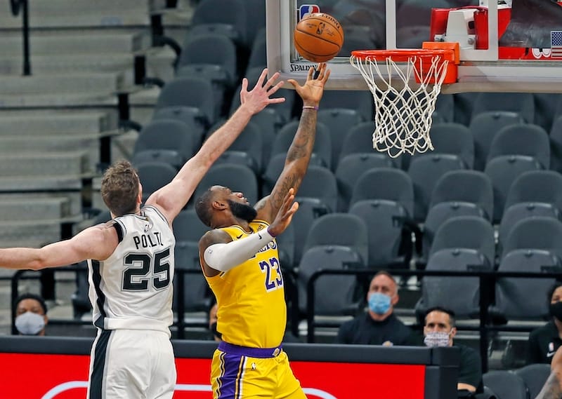 Lakers Vs Spurs Game Preview Tv Info Lebron James Ruled Out In First Road Game
